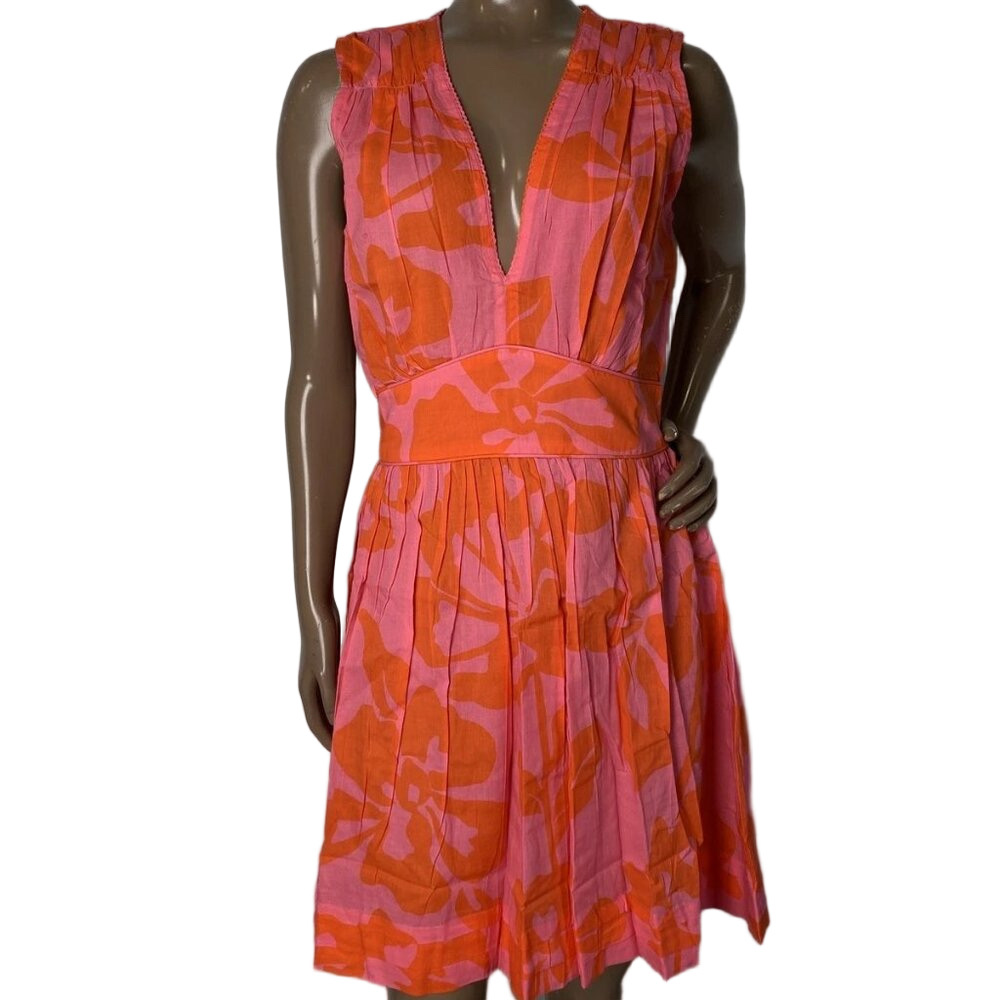Bindu “Liv” V-Neck Mini Dress – (NWT, Sealed)